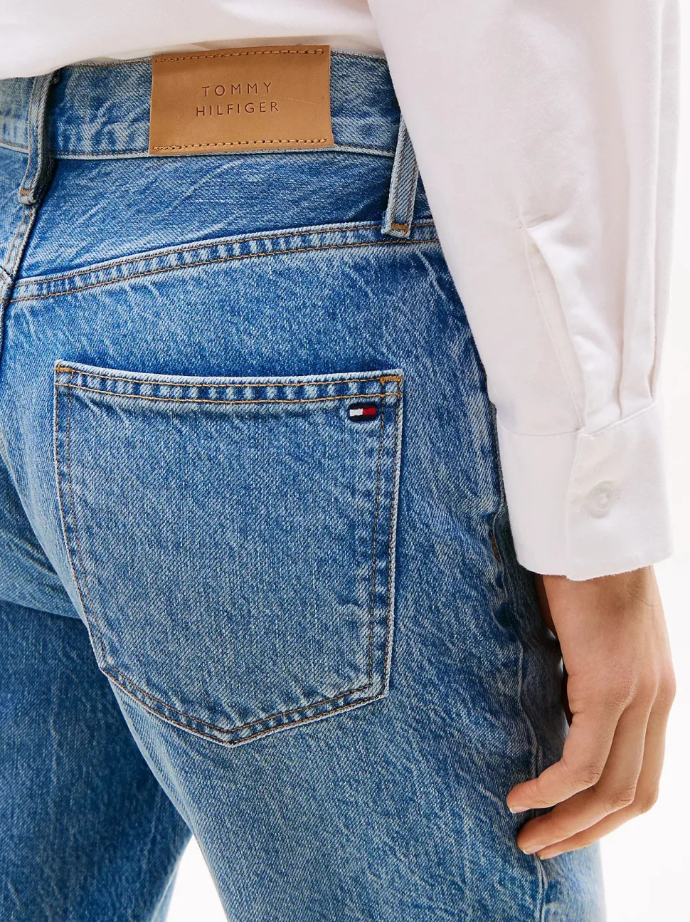 Tommy Hilfiger naisten farkut, RELAXED BOOTCUT HW ALI Indigo