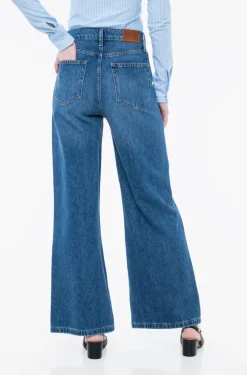 Tommy Hilfiger naisten farkut, FLO WIDE LEG JEANS Indigo