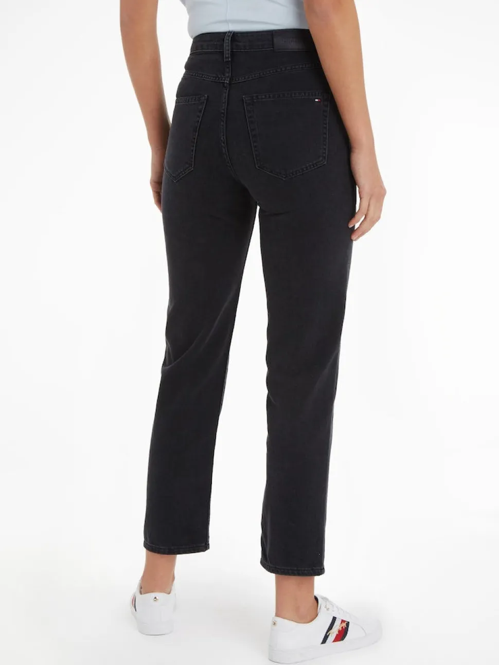 Tommy Hilfiger naisten farkut, CLASSIC STRAIGHT HW A ZIA Musta