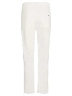 Tommy Hilfiger Naisten Housut, CORDUROY STRETCH SLIM PANT Luonnonvalkoinen