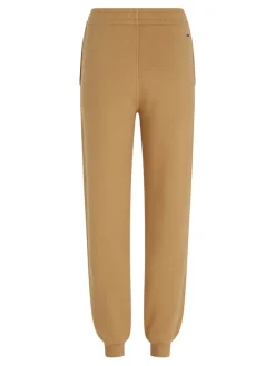 Tommy Hilfiger Naisten Housut, REG MINI CORP SWEATPANTS Kameli
