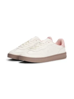 Tommy Hilfiger naisten kengät, TH PREMIUM HERITAGE SNEAKER Luonnonvalkoinen