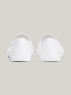 Tommy Hilfiger naisten kengät, CANVAS SLIP-ON SNEAKER Valkoinen