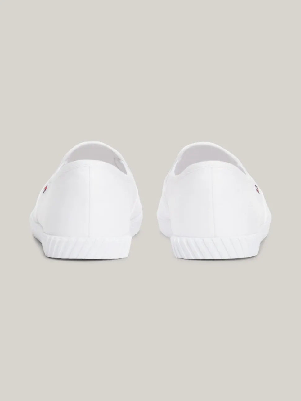 Tommy Hilfiger naisten kengät, CANVAS SLIP-ON SNEAKER Valkoinen