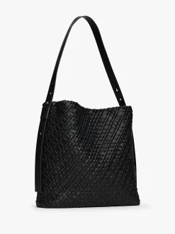 Tommy Hilfiger naisten laukku TH BRAIDED MAXI HOBO, musta