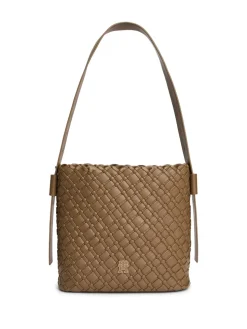 Tommy Hilfiger naisten laukku TH BRAIDED SHOULDER BAG, kitti