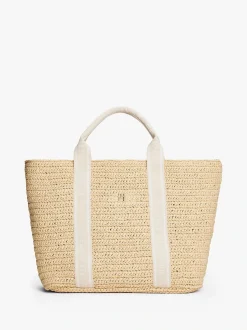 Tommy Hilfiger naisten laukku, TH SPRING LOGO TOTE Beige