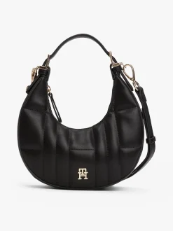 Tommy Hilfiger naisten laukku, TH FEMININE MOON CROSSOVER Musta