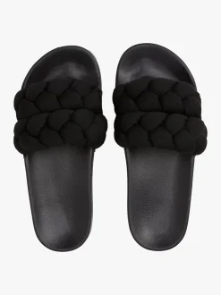 Tommy Hilfiger naisten sandaalit, TJW BRAIDED SLIDE Musta