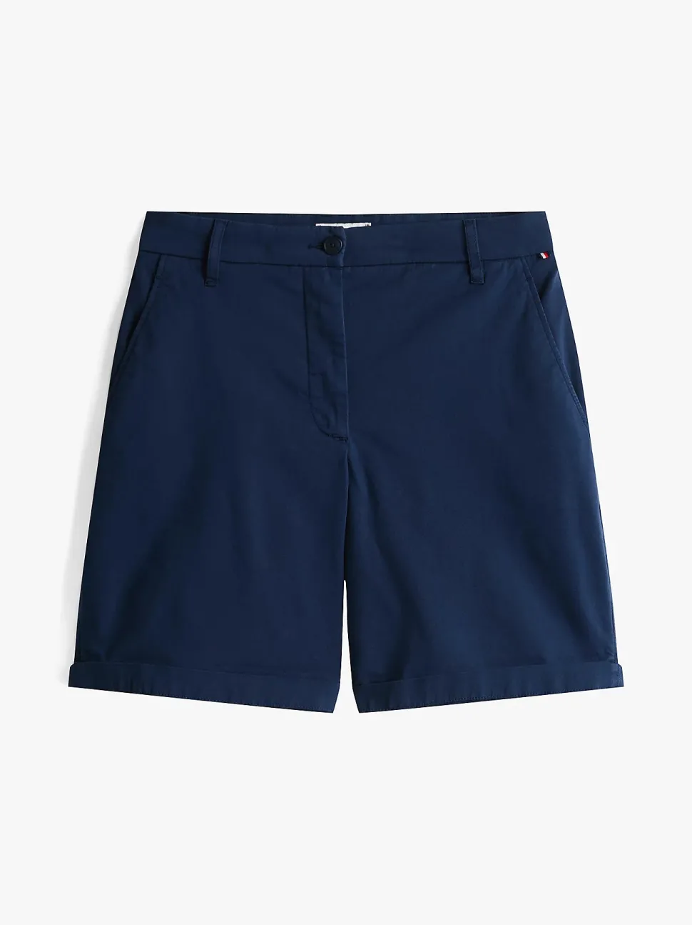 Tommy Hilfiger naisten shortsit, CO BLEND GMD CHINO SHORT Tummansininen