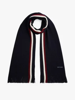 Tommy Hilfiger naiten huivi, TH RWB RACHELLE SCARF Tummansininen