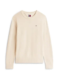 Tommy Jeans miesten neulepusero TJM Slim ESS Sweater EXT, beige