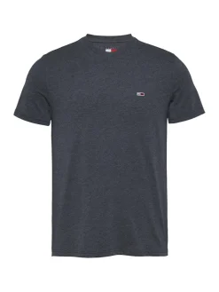 Tommy Jeans Miesten T-paita, SLIM JASPE TEE Tummansininen