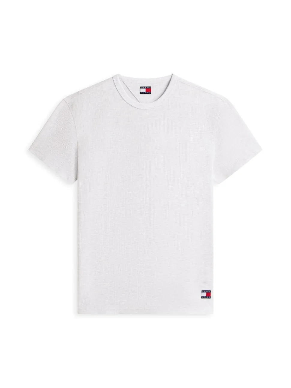 Tommy Jeans miesten t-paita TJM Reg Waffle SS Tee, harmaa