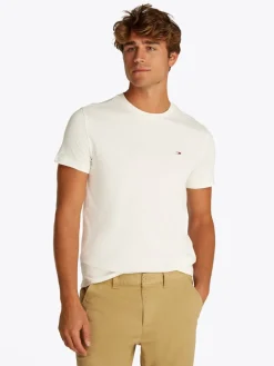 Tommy Jeans miesten t-paita, TJM XSLIM JERSEY TEE Valkoinen
