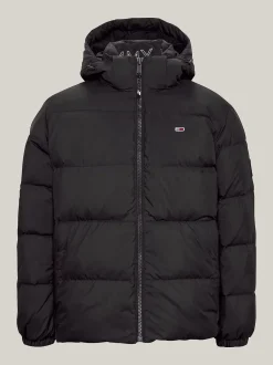 Tommy Jeans Miesten Untuvatakki, ESSENTIAL DOWN JACKET Musta