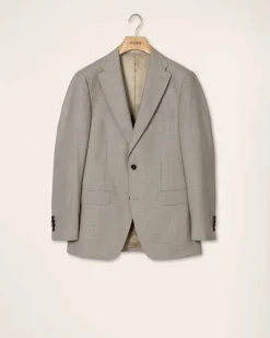 Turo puvuntakki Madrid Modern Fit Suit Jacket Vitale, Beige