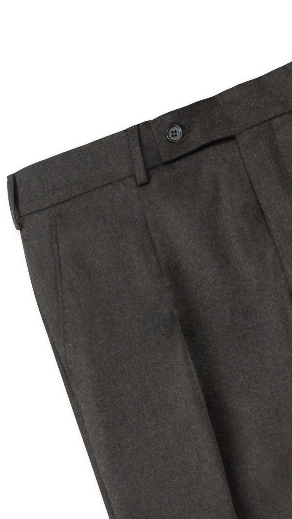 Turo Tailor miesten housut, HAMPTON MODERN FIT TROUSERS Ruskea