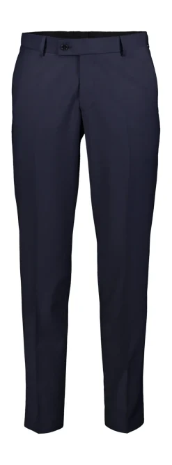 Turo Tailor, Miesten Puvunhousut, Elmer 3280, Slim Fit Housu Sininen