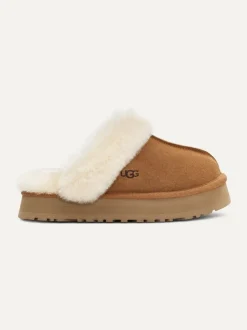 UGG Naisten Tossut, W DISQUETTE Kaakaonruskea