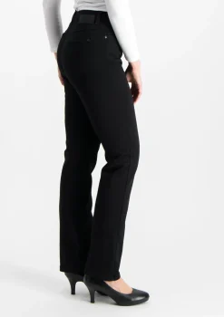 Very Nice Naisten Farkut, Caramel 9691 Curvy Fit Super Stretch Musta