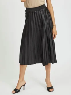Vila, Naisten Hame, Vinitban Skirt Musta