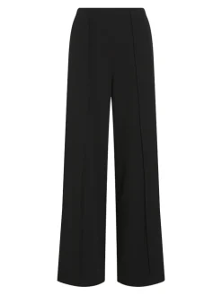 Vila naisten housut VIWINNIE CLUA HW WIDE PANTS, musta