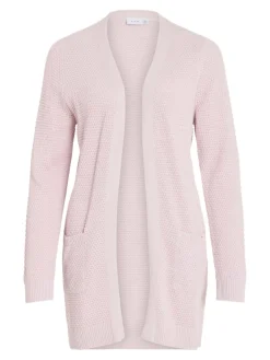 Vila naisten neuletakki VIDALO L/S KNIT CARDIGAN, Cherry Blossom