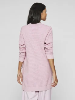 Vila naisten neuletakki, VIDALO L/S KNIT CARDIGAN- Winsome Orchid