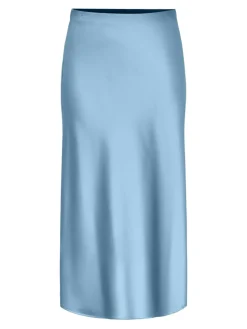 Y.A.S hame, YASPELLA HW MIDI SKIRT Vaaleansininen