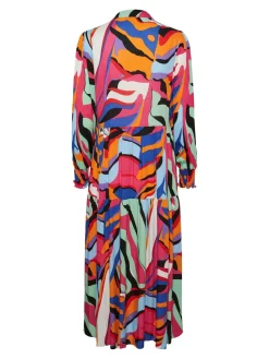 Y.A.S mekko, YASALIRA LS LONG DRESS S Monivärinen Kuosi