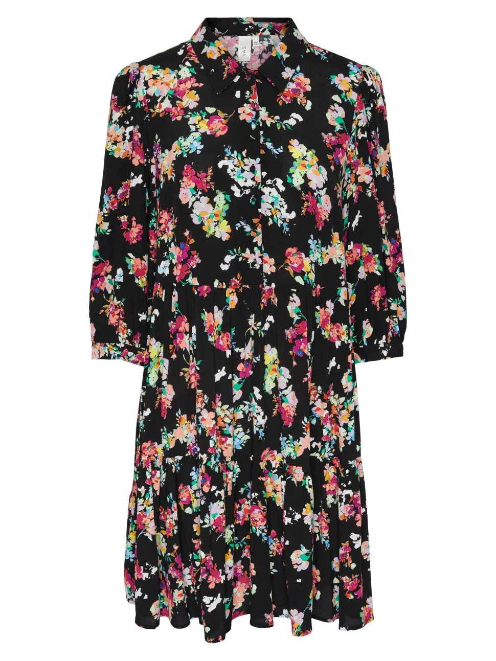 Y.A.S mekko, YASERIKA 3/4 DRESS Monivärinen Kuosi