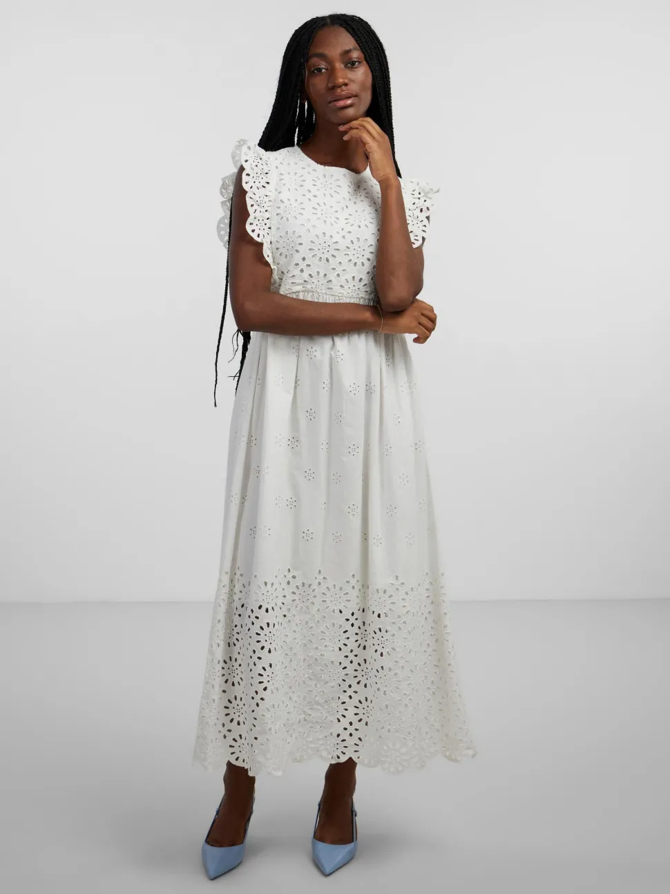 Y.A.S mekko, YASFIMLA SL LONG DRESS Valkoinen