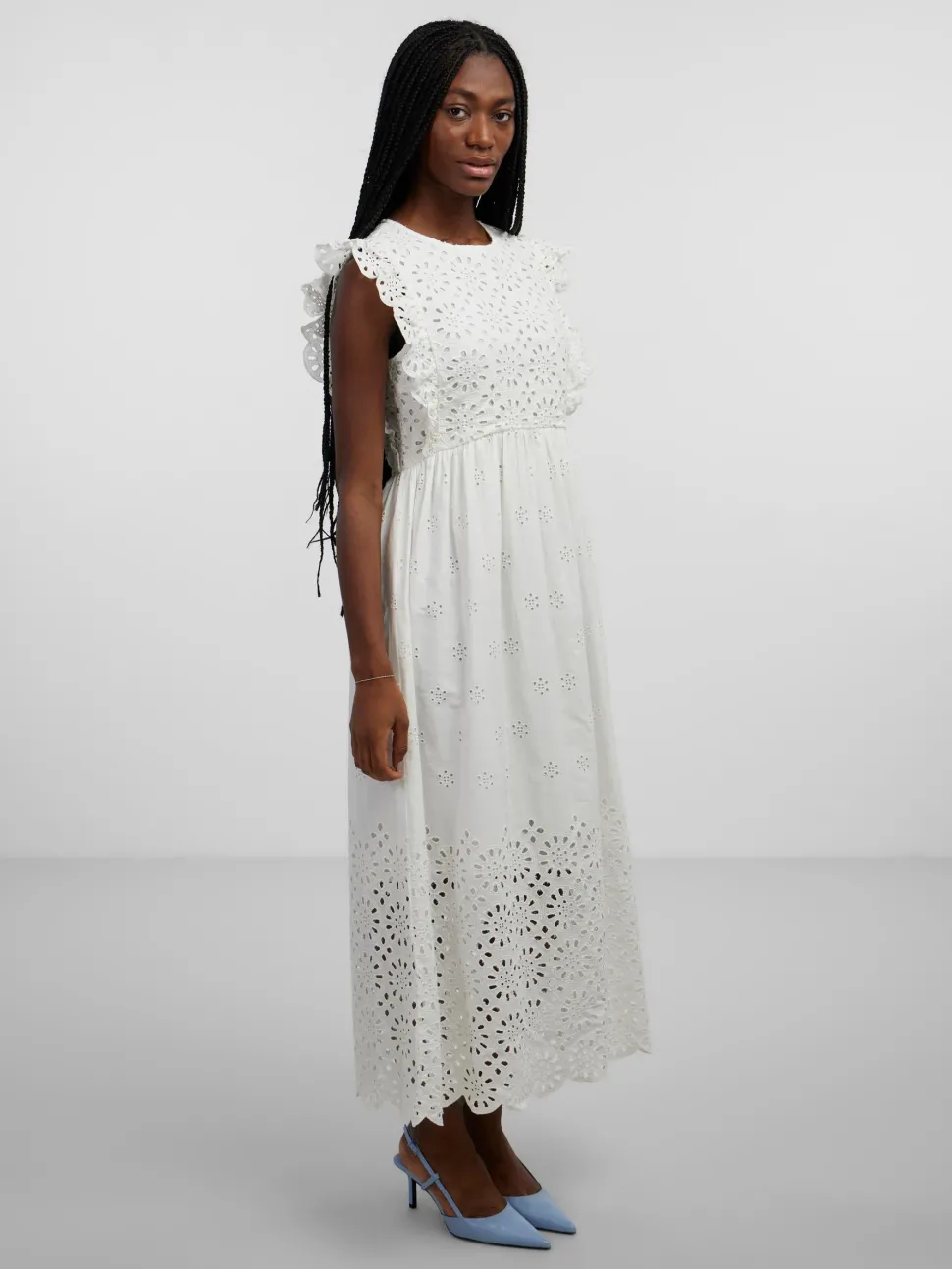 Y.A.S mekko, YASFIMLA SL LONG DRESS Valkoinen