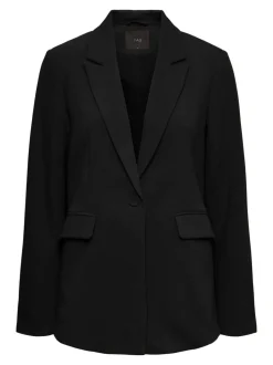 Y.A.S Naisten Bleiseri, K-YASBLURIS LS BLAZER NOOS Musta