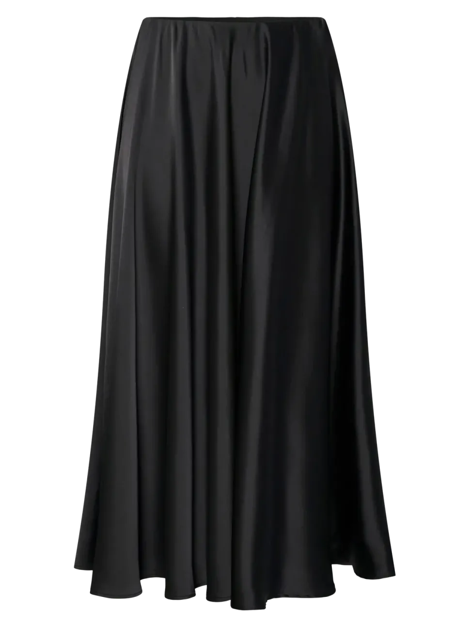 Y.A.S naisten hame, YASPELLA HW VOLUME ANKLE SKIRT Black