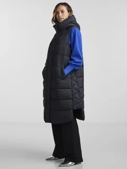 Y.A.S naisten liivi K-YASLIRO PADDED VEST, musta