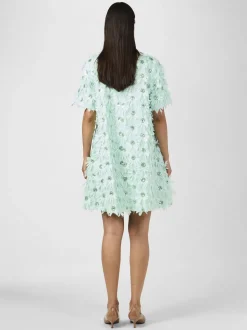 Y.A.S naisten mekko, YASABELONE SS V-NECK DRESS Vaaleanvihreä