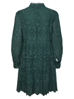 Y.A.S Naisten Mekko YASHOLI LS DRESS S Khaki