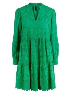 Y.A.S Naisten Mekko YASHOLI LS DRESS S Vihreä