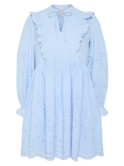 Y.A.S naisten mekko, YASLUMA LS DRESS S Vaaleansininen