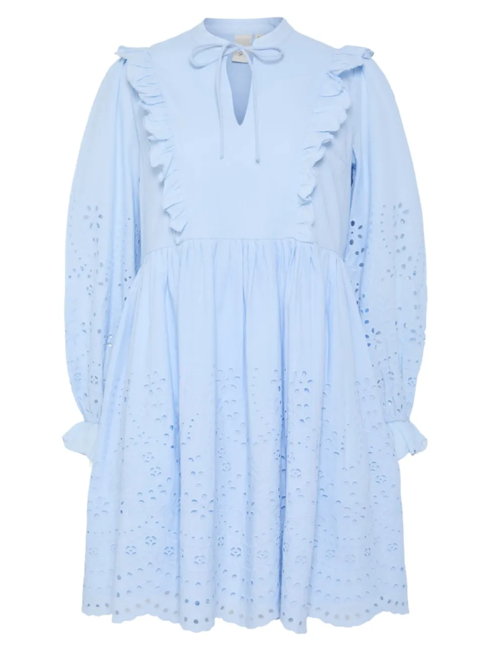 Y.A.S naisten mekko, YASLUMA LS DRESS S Vaaleansininen