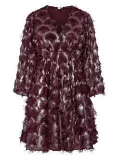 Y.A.S naisten mekko YASPAZILLA 7/8 DRESS, Port Royale