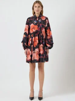 Y.A.S naisten mekko YASPILANA LS DRESS S, Black Pilana