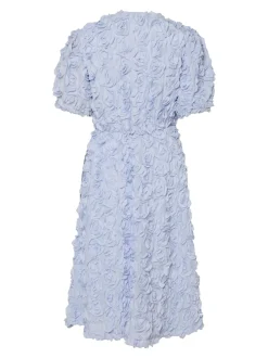 Y.A.S naisten mekko, YASROSIVA 2/4 MIDI DRESS S Vaaleansininen