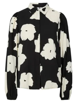 Y.A.S naisten paita, YASASINA LS SHIRT S Black Mille