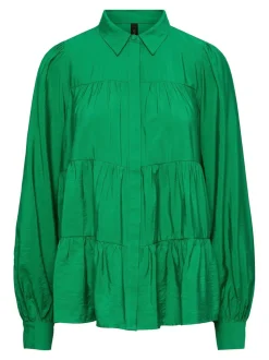 Y.A.S Naisten Pusero YASPALA LS SHIRT S.NOOS Vihreä