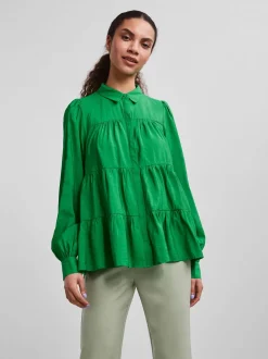 Y.A.S NAISTEN PUSERO YASPALA LS SHIRT S. NOOS Vihreä