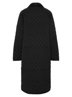 Y.A.S naisten takki, ASLAURIE LS PADDED COAT Musta