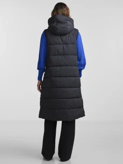 Y.A.S Naisten Toppaliivi, K-YASLIRO PADDED VEST Musta